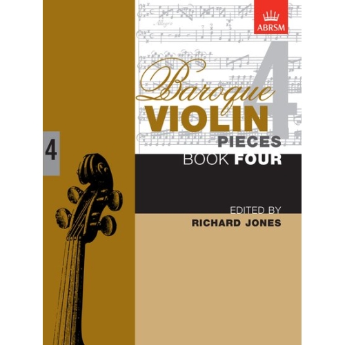 Jones, Richard - Baroque Violin Pieces, Book 4