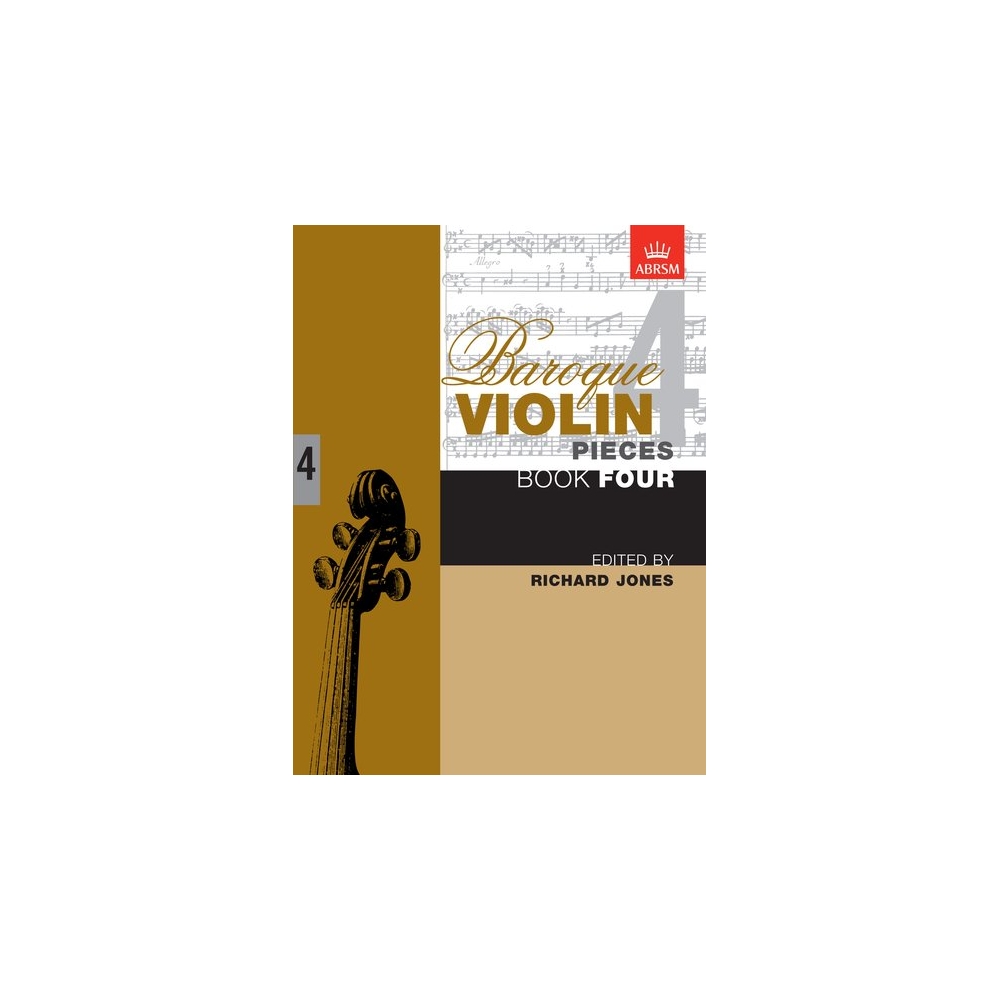 Jones, Richard - Baroque Violin Pieces, Book 4