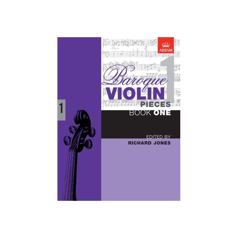 Jones, Richard - Baroque Violin Pieces, Book 1