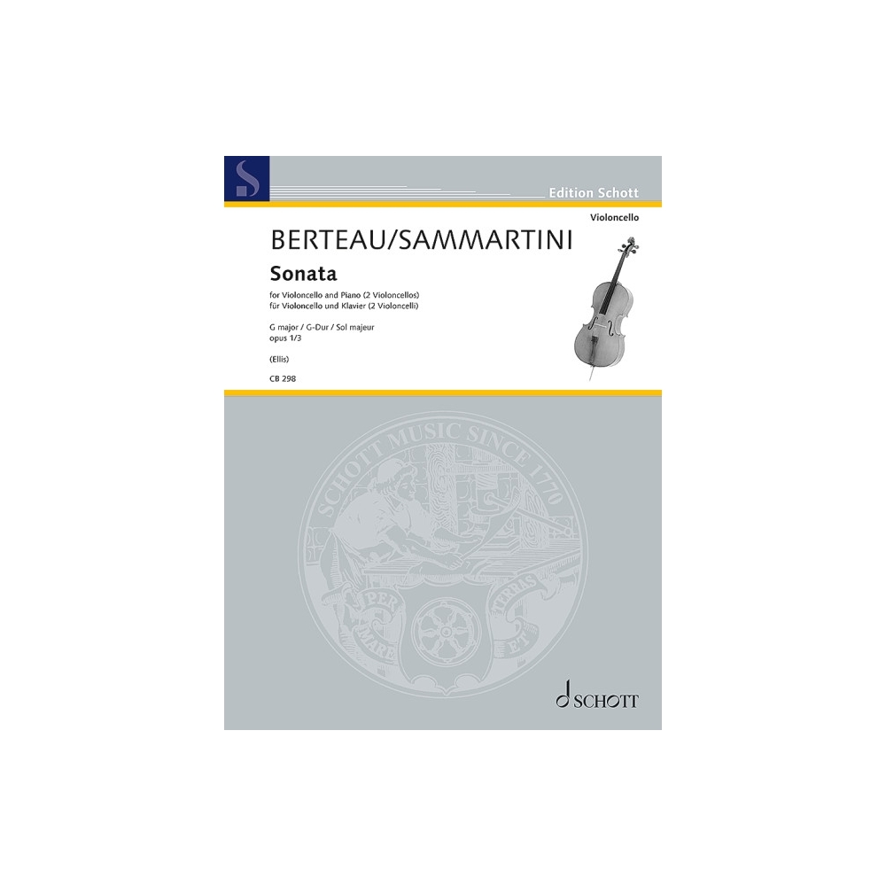 Berteau & Sammartini - Sonata op. 1/3 