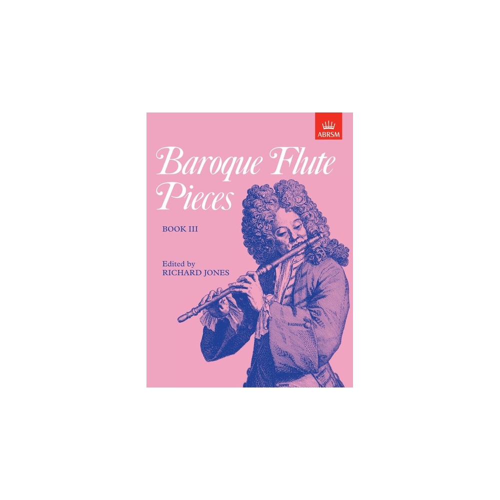 Jones, Richard - Baroque Flute Pieces, Book III