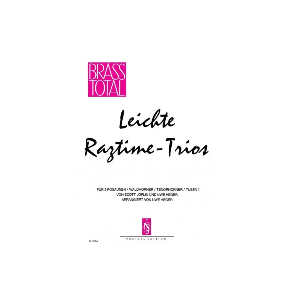 Joplin, Scott - Leichte Ragtime-Trios