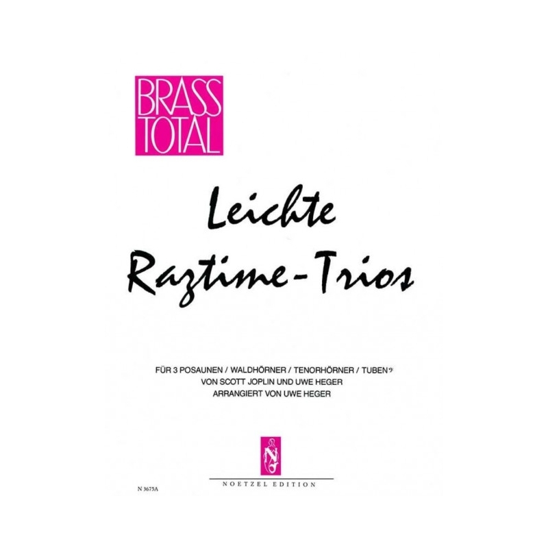 Joplin, Scott - Leichte Ragtime-Trios