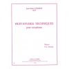 Londeix, Jean-Marie - Huit Etudes Techniques Op. 8