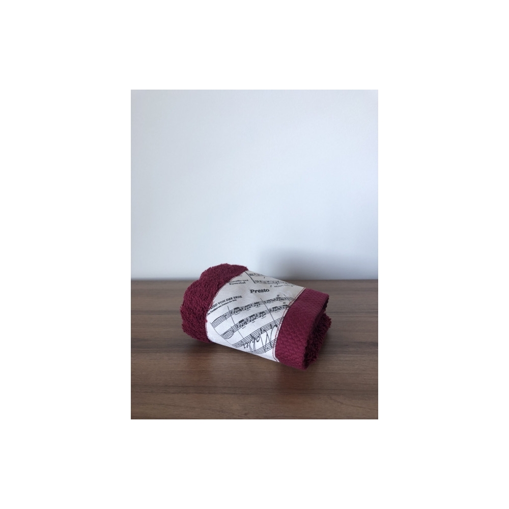 Towel bordeaux Opera (face) 33x50 