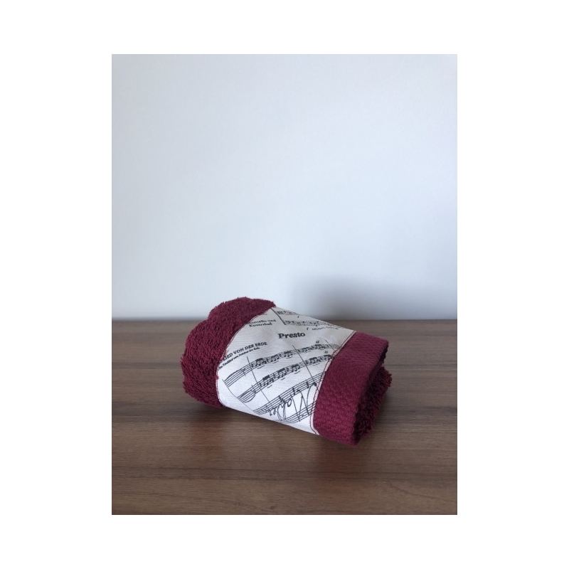 Towel bordeaux Opera (face) 33x50 