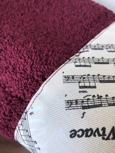 Towel bordeaux Opera (face) 33x50 