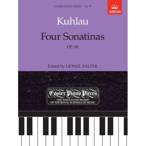 Kuhlau, Friedrich - Four Sonatinas, Op. 88