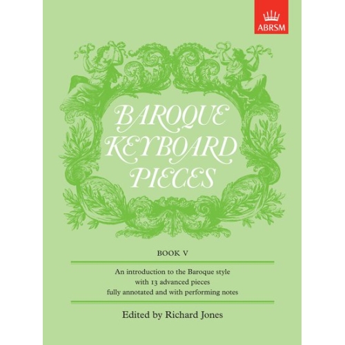 Jones, Richard - Baroque Keyboard Pieces, Book V (difficult)