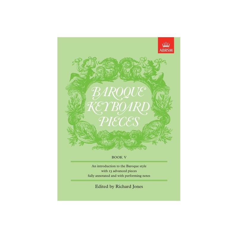 Jones, Richard - Baroque Keyboard Pieces, Book V (difficult)