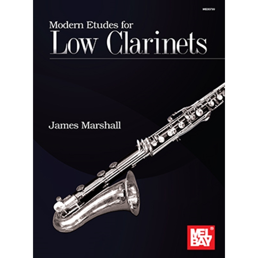 Marshall, James - Modern Etudes for Low Clarinets