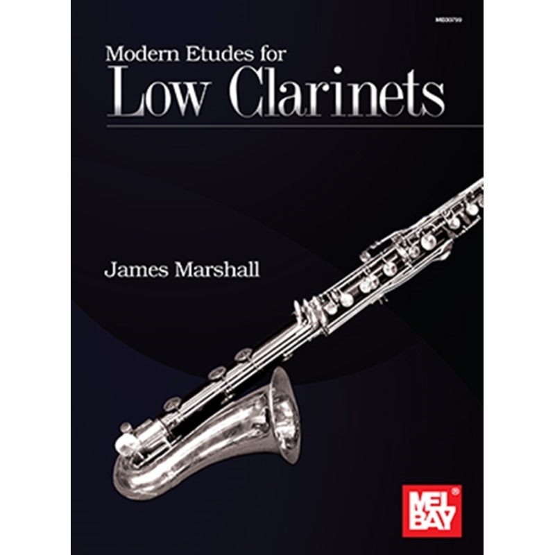 Marshall, James - Modern Etudes for Low Clarinets