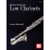 Marshall, James - Modern Etudes for Low Clarinets