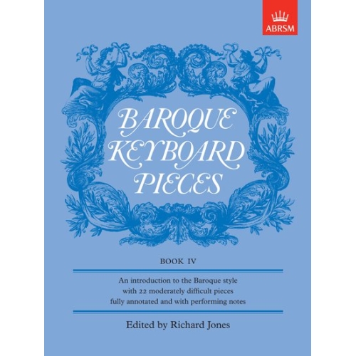 Jones, Richard - Baroque Keyboard Pieces, Book IV (moderately difficult)