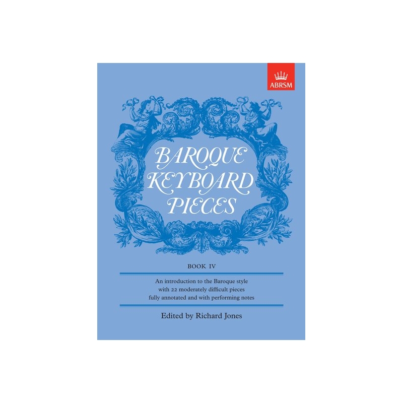 Jones, Richard - Baroque Keyboard Pieces, Book IV (moderately difficult)