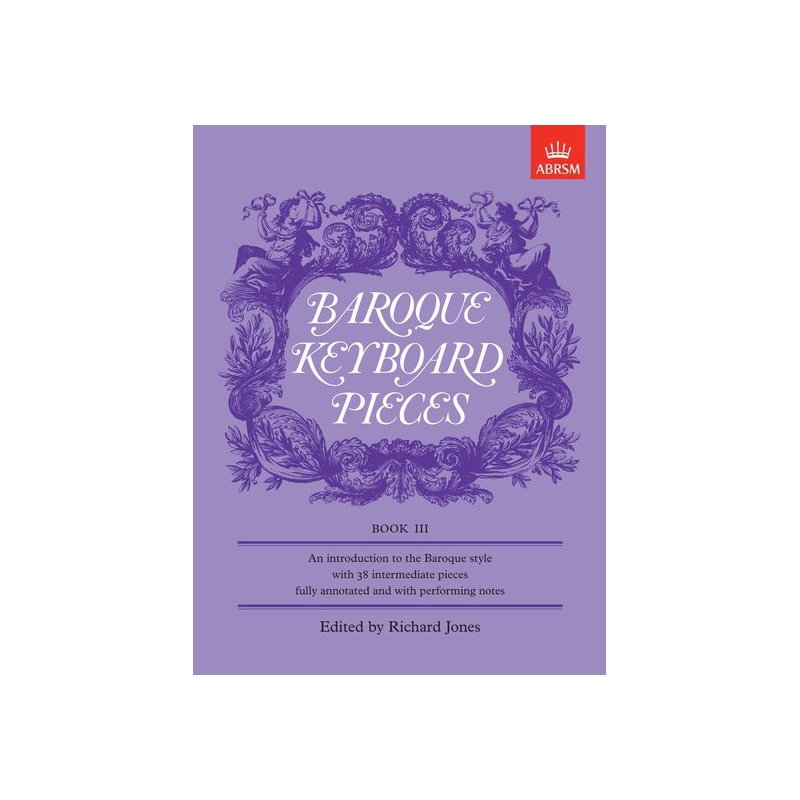 Jones, Richard - Baroque Keyboard Pieces Book III