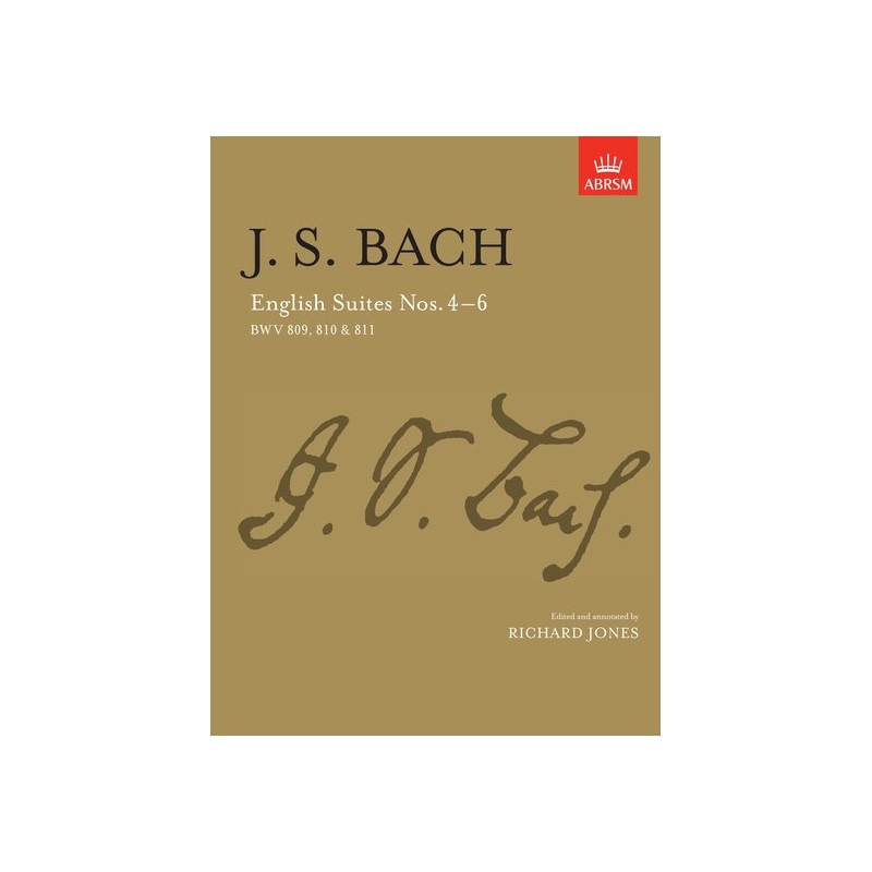 Bach, J.S - English Suites, Nos. 4-6