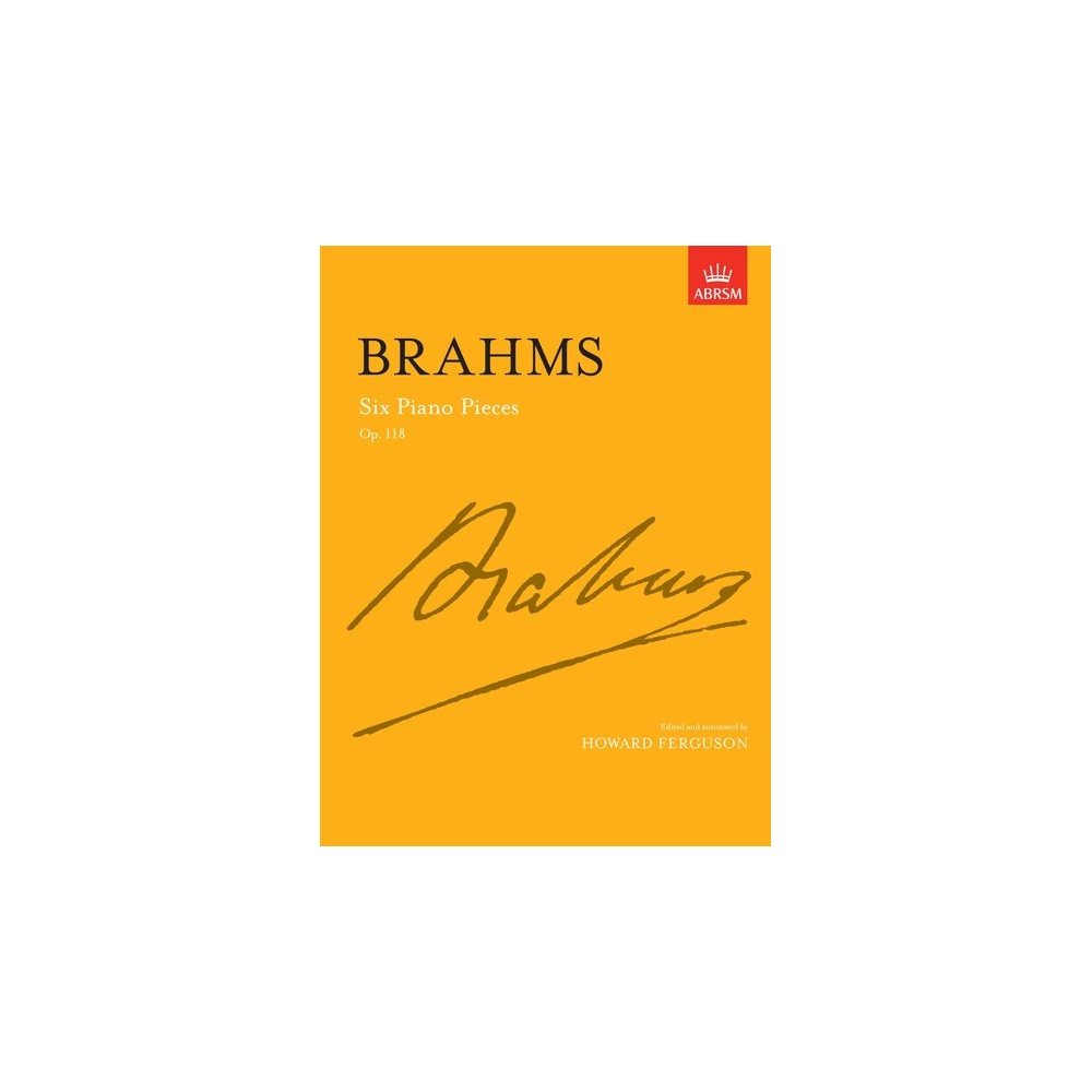 Brahms, Johannes - Six Piano Pieces, Op. 118
