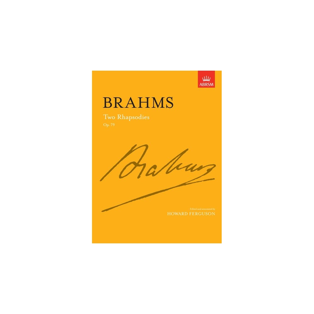 Brahms, Johannes - Two Rhapsodies Op. 79