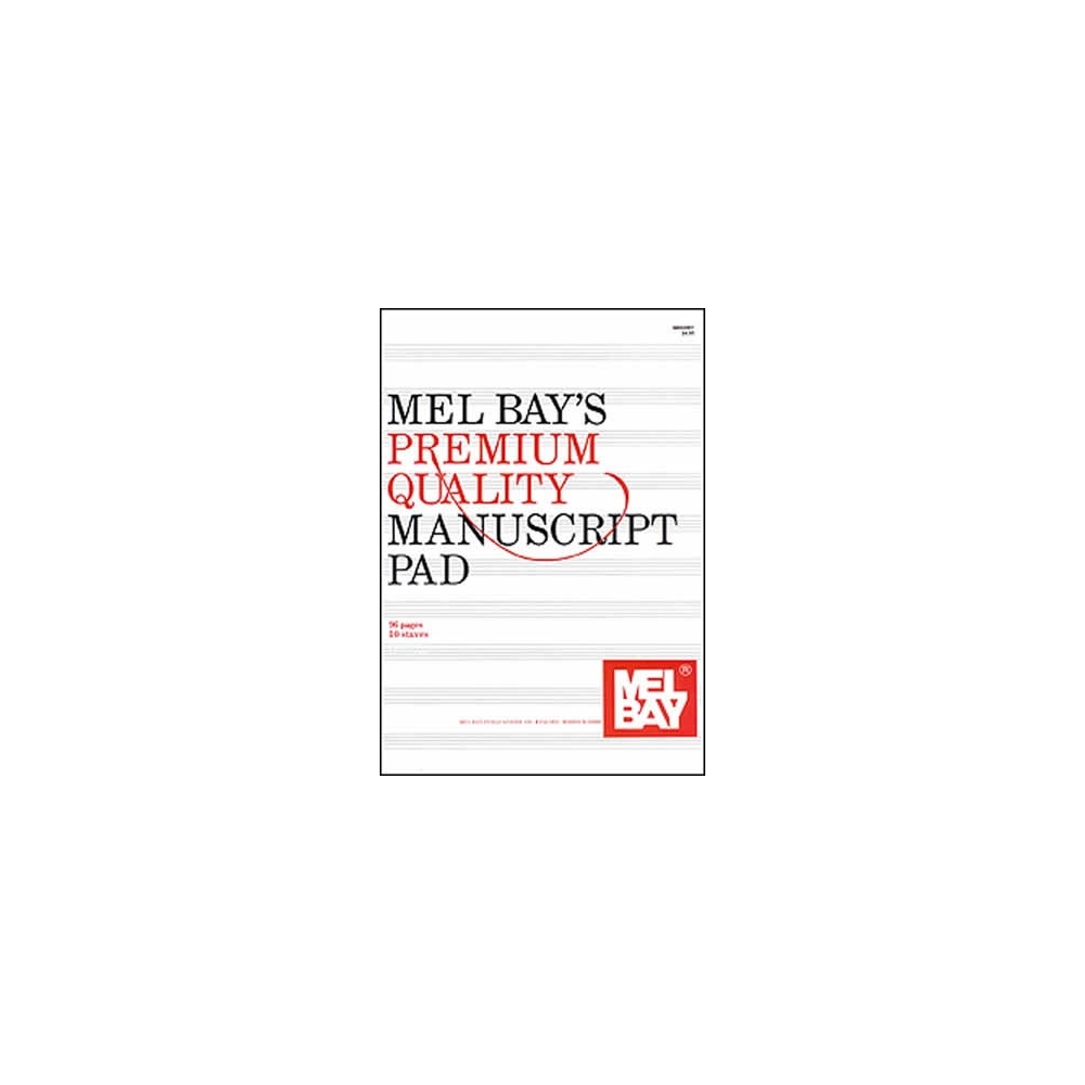 Premium Quality Manuscript Pad Ten-Stave