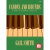 Canons And Rounds For Piano Solo