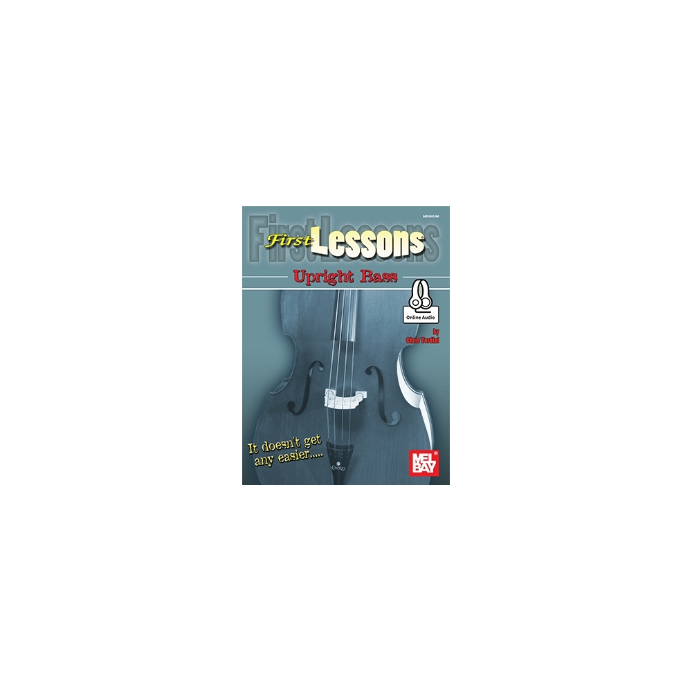Tordini, Christopher - First Lessons Upright Bass Book With Online Audio