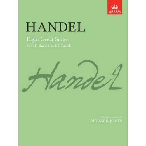 Handel, G.F, Jones, Richard - Eight Great Suites, Book II