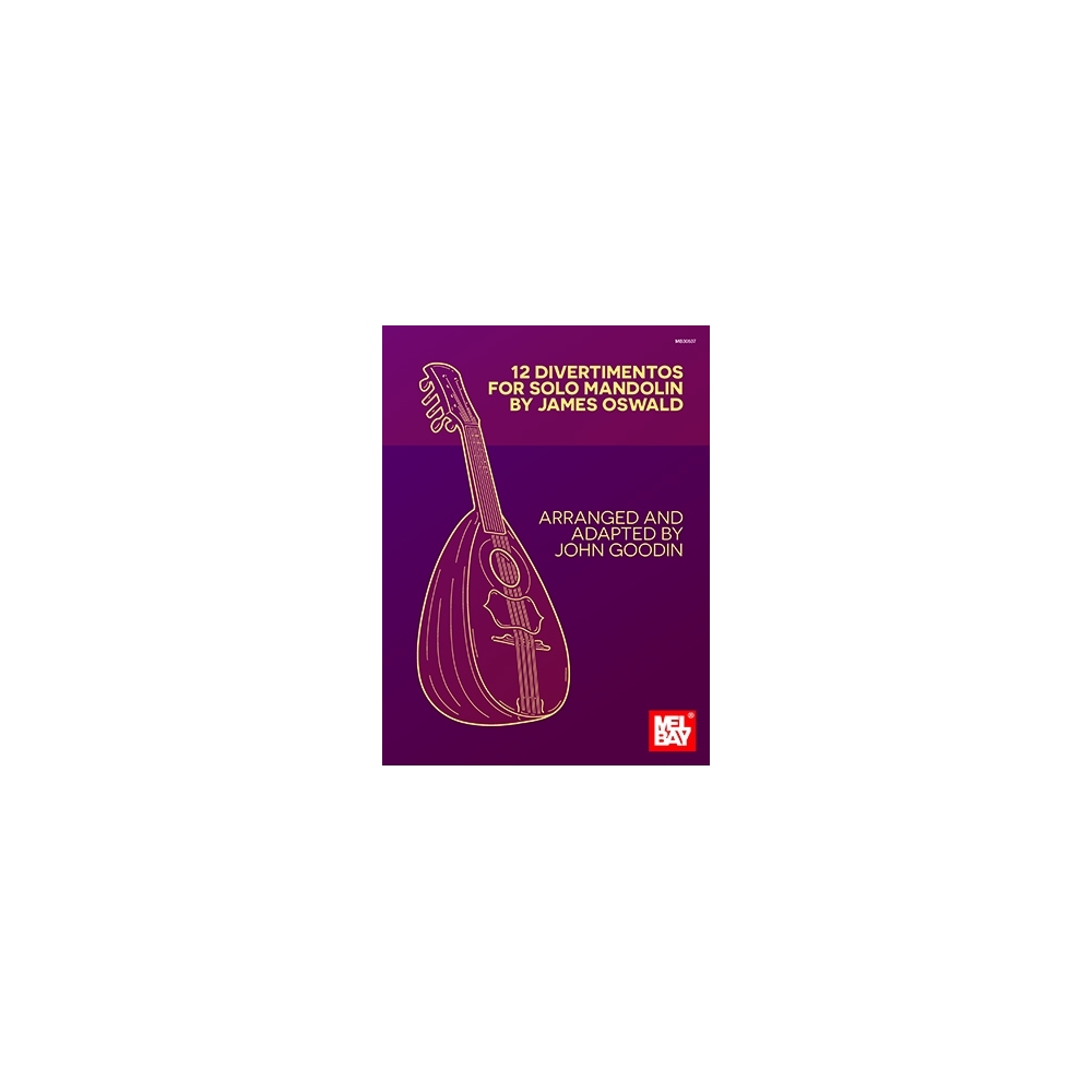 Goodin, John - 12 Divertimentos For Solo Mandolin