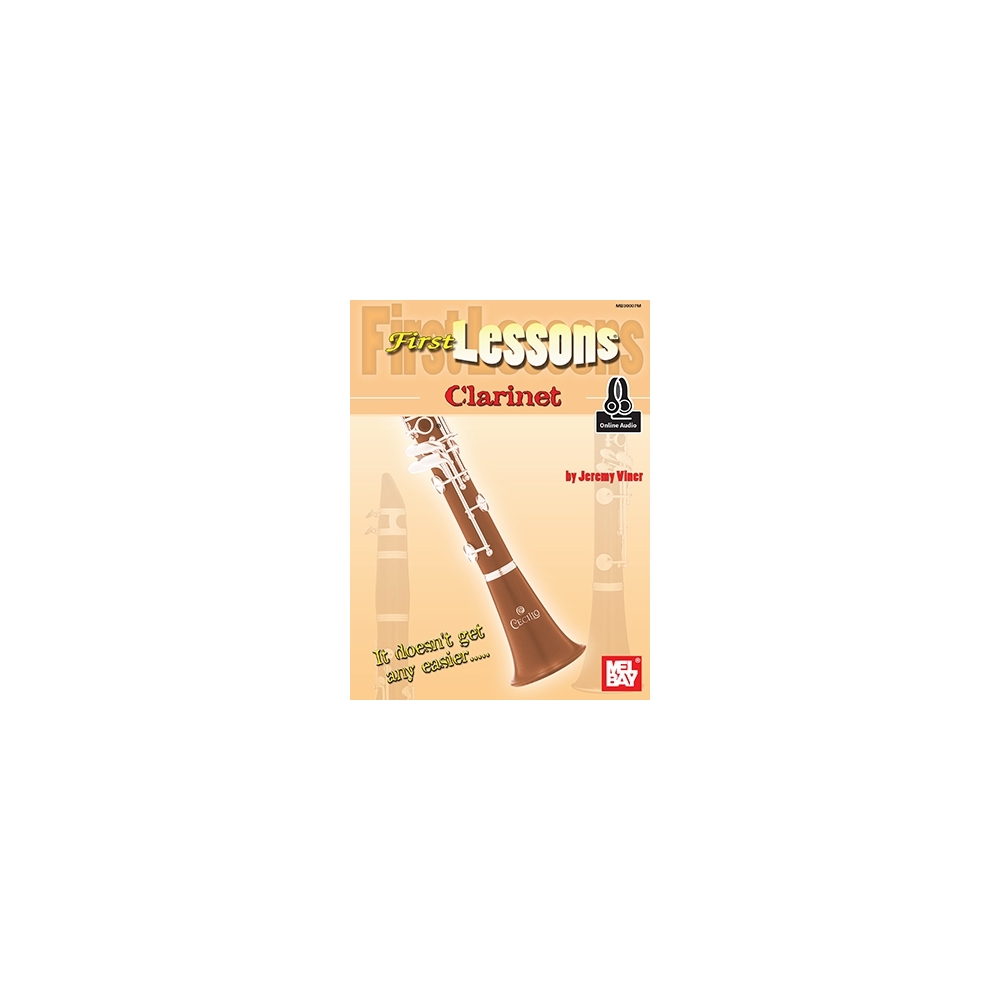 First Lessons Clarinet Book With Online Audio