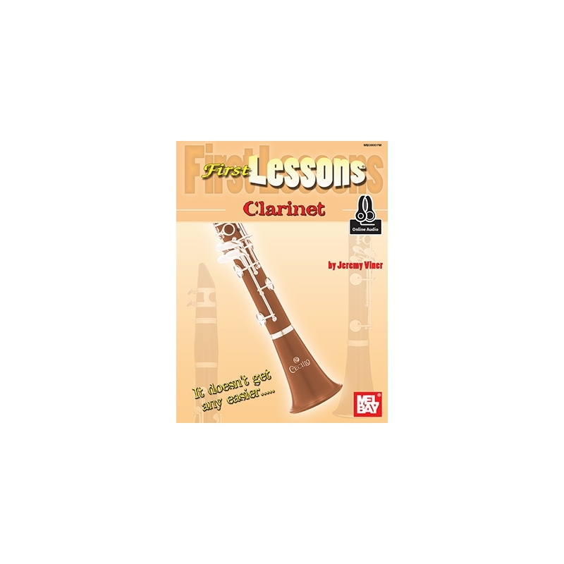 First Lessons Clarinet Book With Online Audio