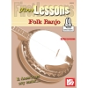 Levenson, Dan - First Lessons Folk Banjo With Online Audio