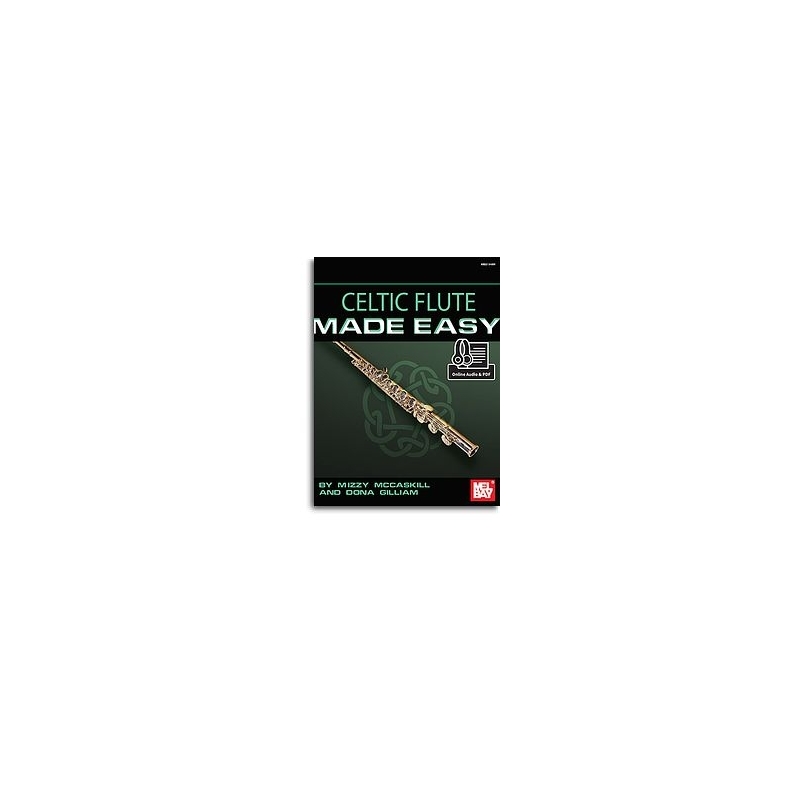 McCaskill & Gilliam - Celtic Flute Made Easy Book With Online Audio