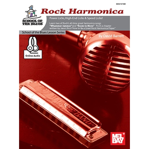 Rock Harmonica Book With...