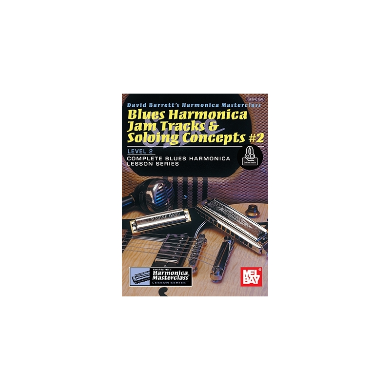 Blues Harmonica Jam Tracks & Soloing Concepts