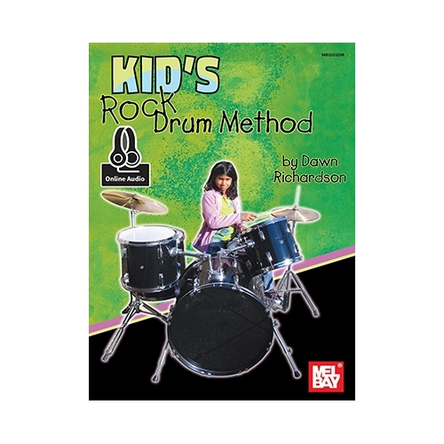 Richardson, Dawn L. - Kid's Rock Drum Method Book With Online Audio
