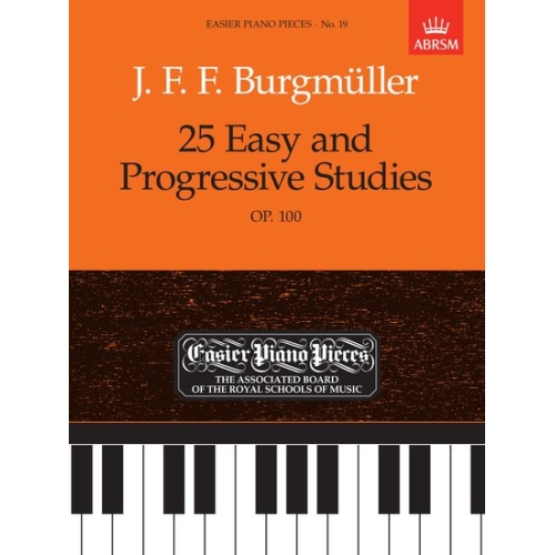 Burgmuller, Johann Friedrich Franz - 25 Easy and Progressive Studies, Op.100