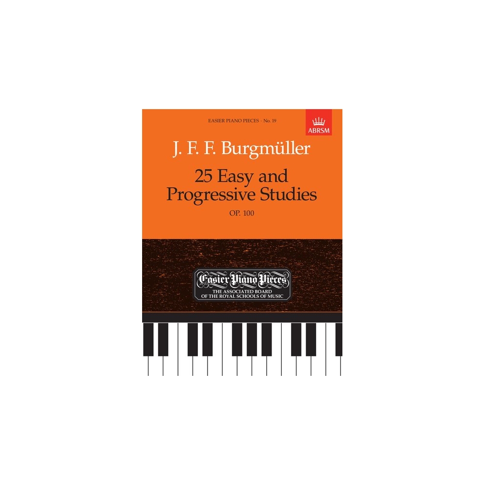 Burgmuller, Johann Friedrich Franz - 25 Easy and Progressive Studies, Op.100