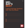 Mel Bay's Best 4-String Full-Page Tab Book