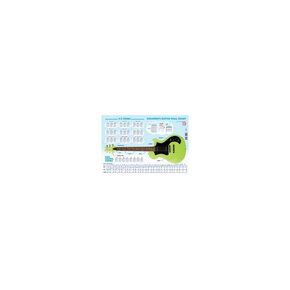 Bay, William - Children's Guitar Wall Chart