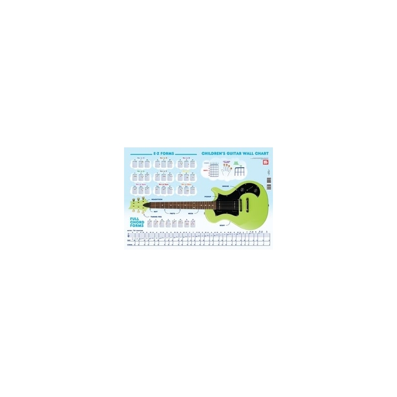Bay, William - Children's Guitar Wall Chart
