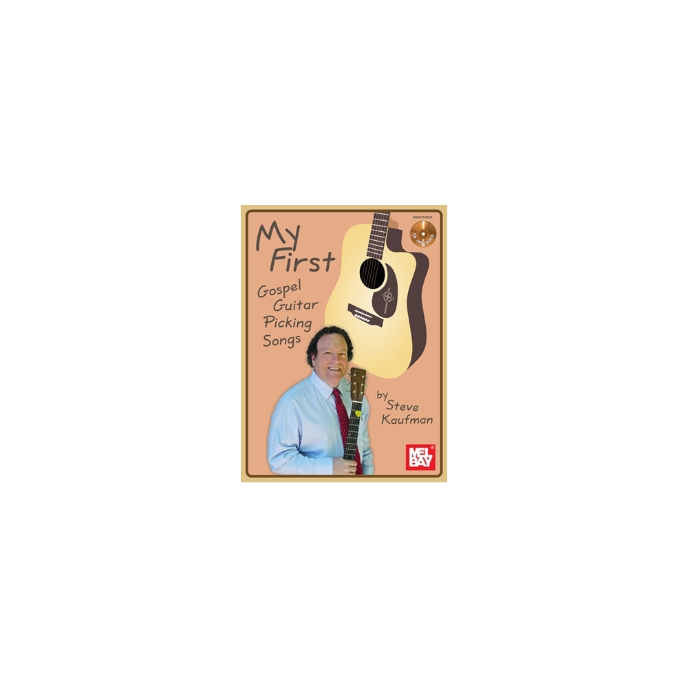 Kaufman, Steve - My First Gospel Guitar Picking Songs Book/Cd Set