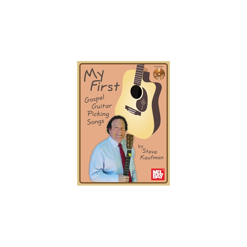 Kaufman, Steve - My First Gospel Guitar Picking Songs Book/Cd Set
