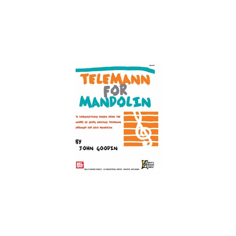 Goodin, John - Telemann For Mandolin