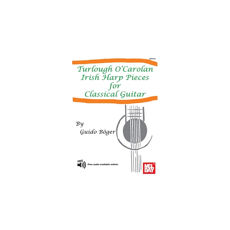 Turlough O'Carolan Irish Harp