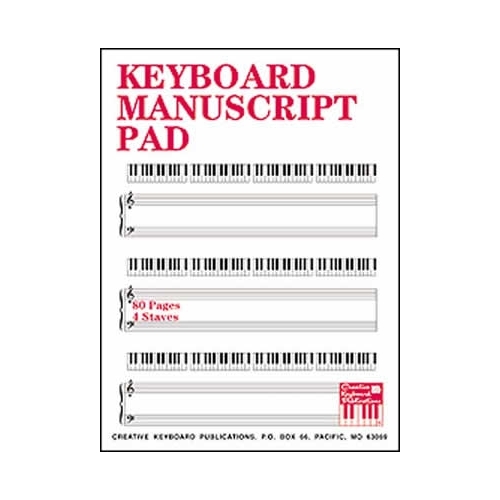Keyboard Manuscript Pad