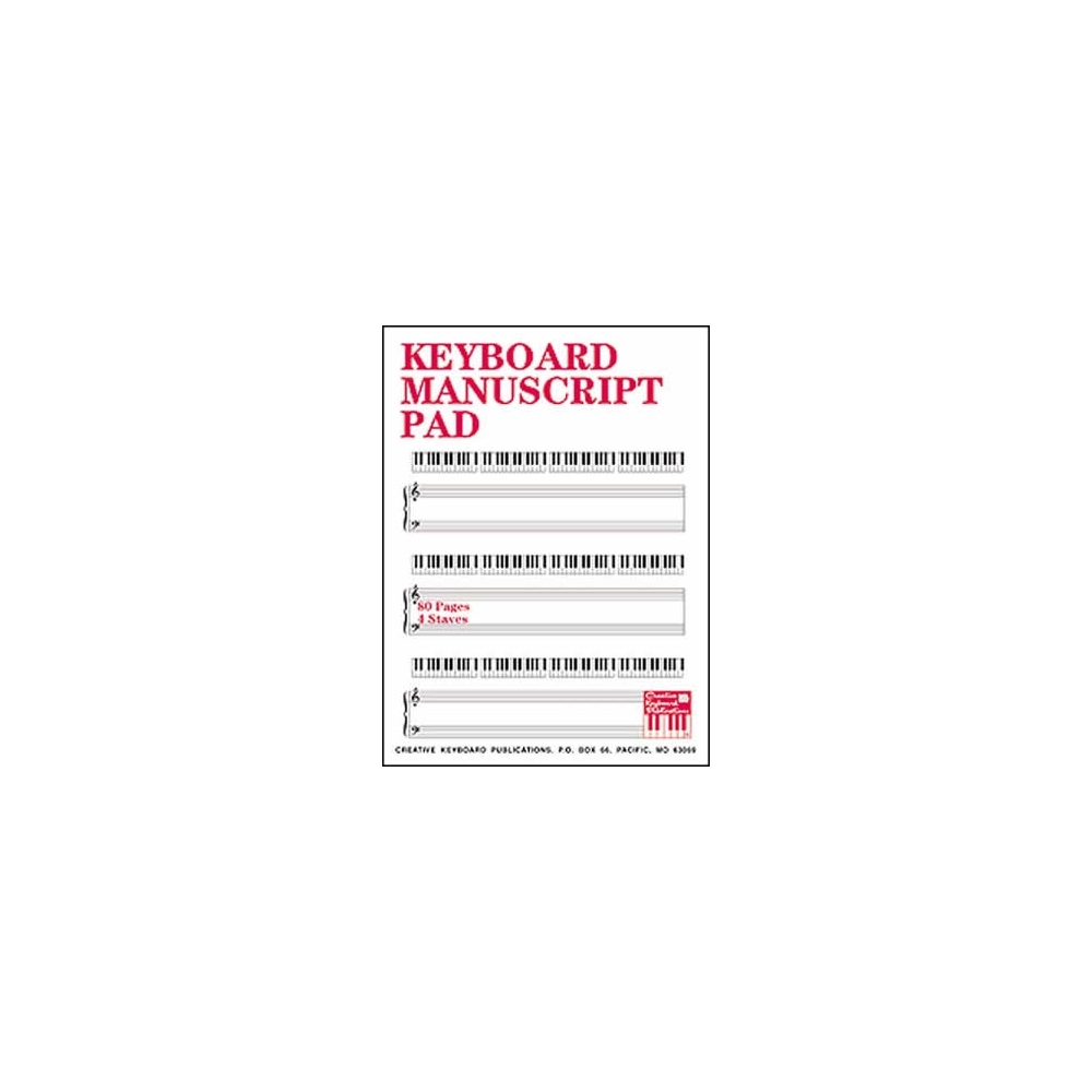 Keyboard Manuscript Pad