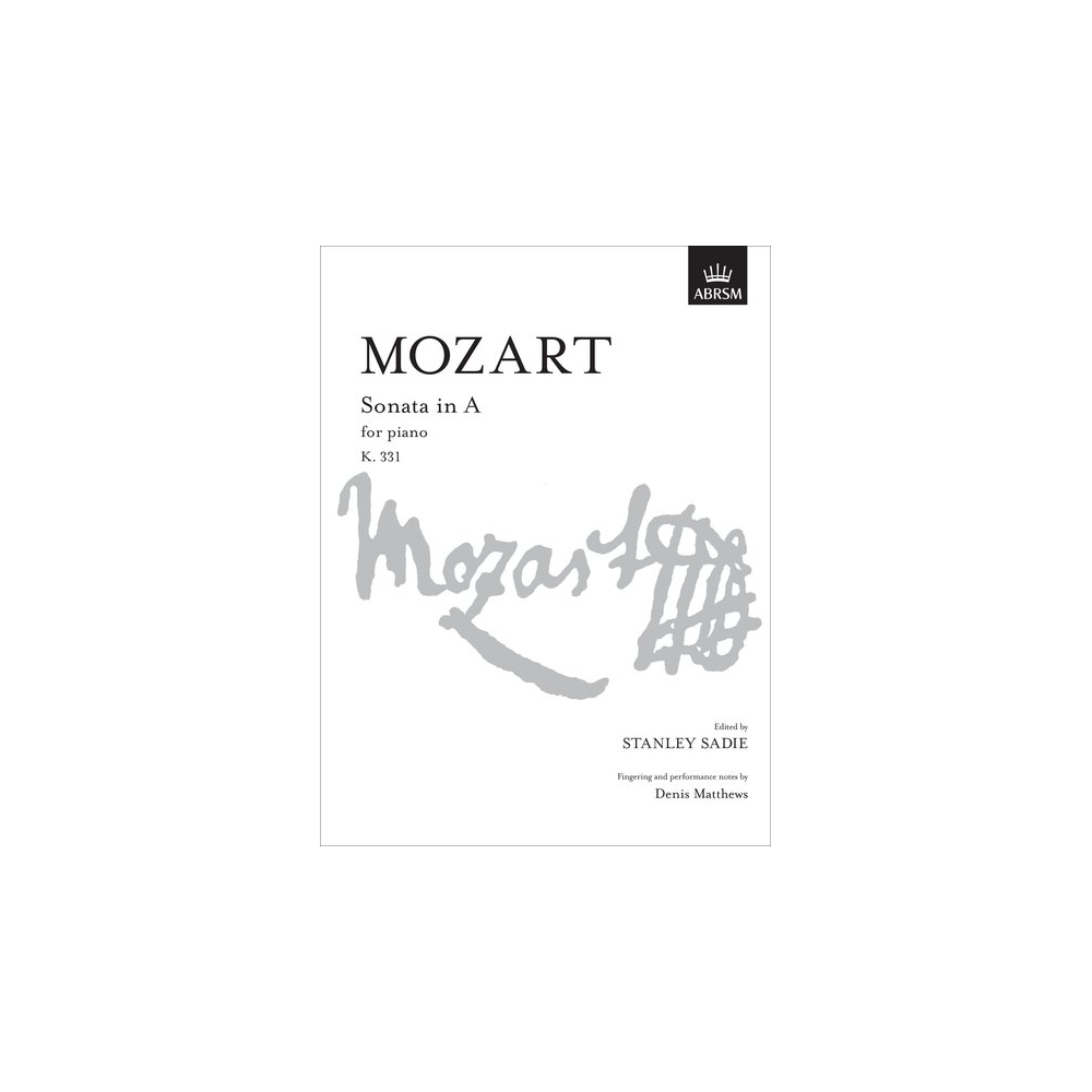 Mozart, W.A - Sonata in A, K.331