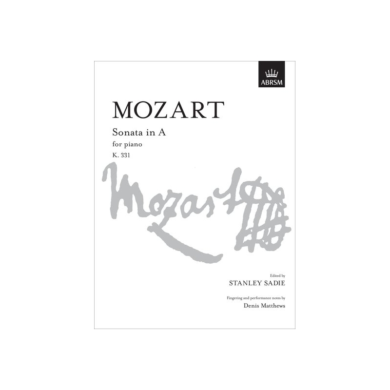 Mozart, W.A - Sonata in A, K.331