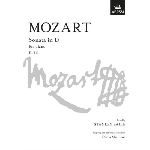 Mozart, W A - Sonata in D K. 311