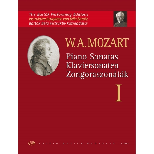 Mozart, W.A. - Piano Sonatas: Volume 1 (ed. Bartok)